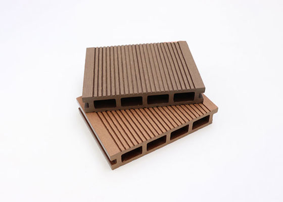 防水木製の床3Dの浮彫りになる質WPCのDeckingの合成のデッキの床