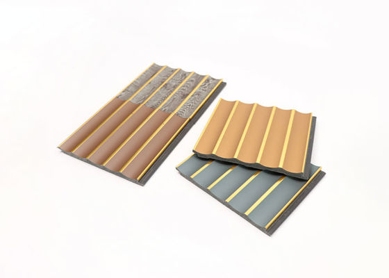 防水贅沢で具体的な内部PSのポリスチレンの壁パネル120x12x2900