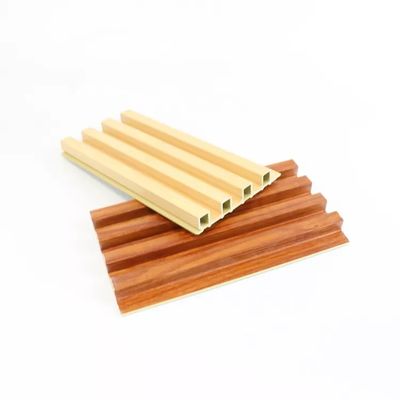 防水インテリアWPCウォールパネル、室内壁装飾用、簡単設置、メンテナンスフリー