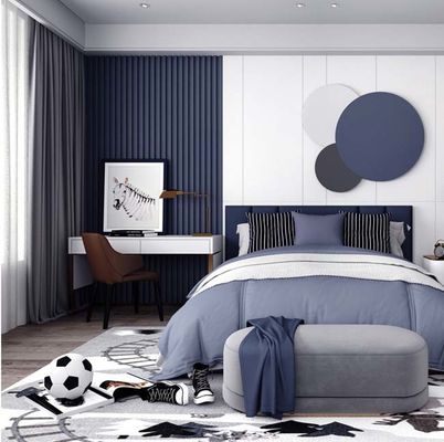 材木の内壁のクラッディング