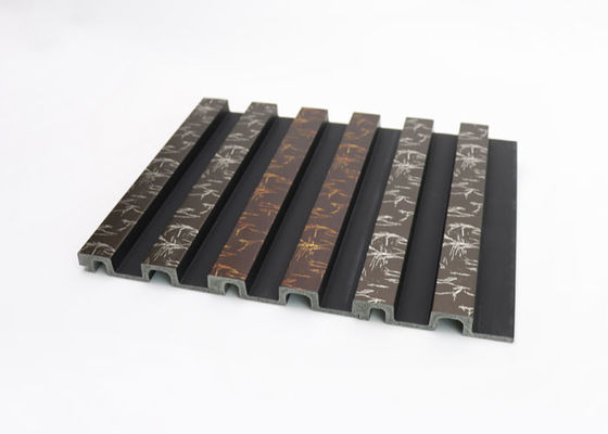 木の色の装飾的な壁パネルのポリスチレン 3d Ps によって溝を付けられる壁パネルのウォールボード