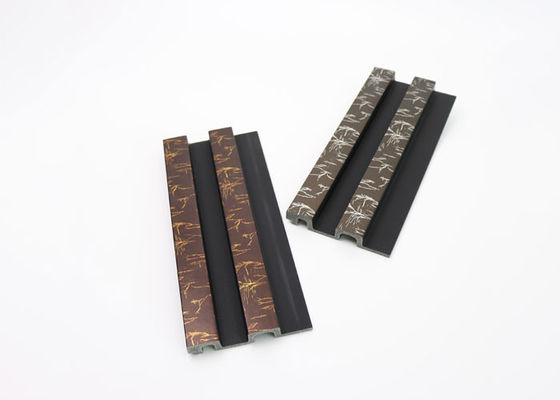 木の色の装飾的な壁パネルのポリスチレン 3d Ps によって溝を付けられる壁パネルのウォールボード