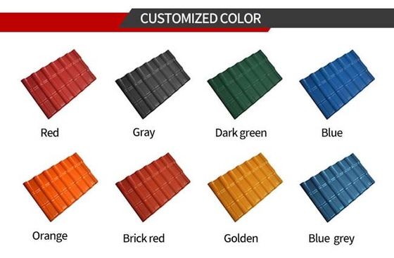 合成樹脂Uは太陽陶磁器の屋根瓦の多彩なコーティングを形づける