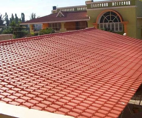 合成樹脂Uは太陽陶磁器の屋根瓦の多彩なコーティングを形づける