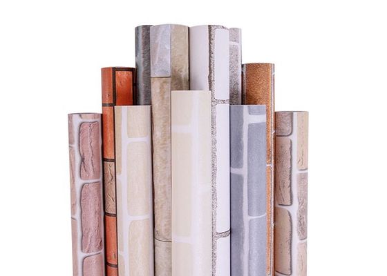 内壁の装飾10mはステッカー ロール ビニールの自己接着壁紙の壁紙を張る