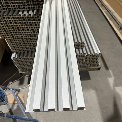 防水インテリアWPCウォールパネル、室内壁装飾用、簡単設置、メンテナンスフリー