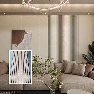 レストラン、病院、研究所で使用される優れた耐湿性・耐腐食性PVC製溝付き壁パネル