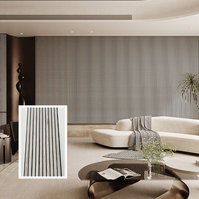 レストラン、病院、研究所で使用される優れた耐湿性・耐腐食性PVC製溝付き壁パネル