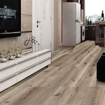 ホルムアルデヒドE0 SPCフローリング PVC 石灰石原料 高耐久性 フローリングソリューション 商用および住宅用