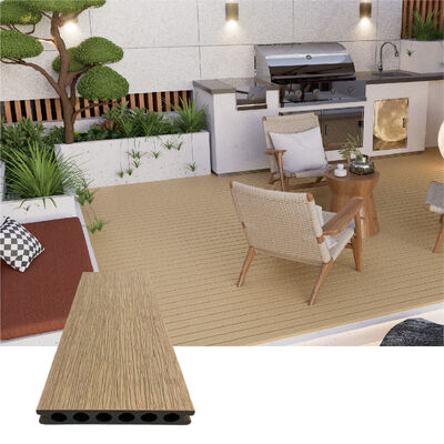 外部WPC壁パネル 外部防水複合木板 建物の装飾用