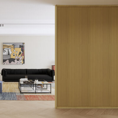 オフィス内装用 防水・耐火・防湿PVCパーティションパネル