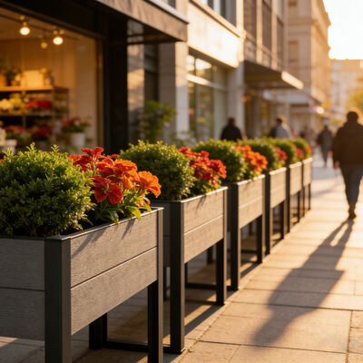 外壁の野菜や花草を植えるための金属の足付きの高層庭床