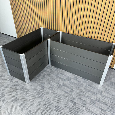 裏庭での植栽に適した、防水・難燃性の環境に優しい素材を使用した屋外用レイズドガーデンベッドプランターボックス