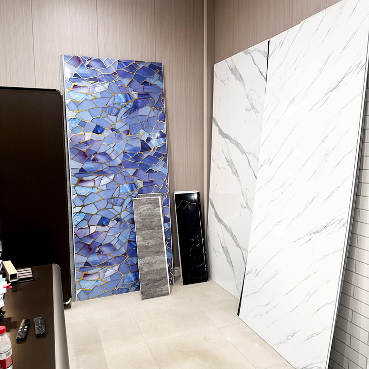 高級防水PVCシャワー壁パネル