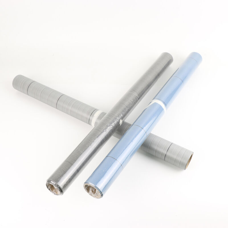 取り外し可能な0.7mm PVCビニールフローリングロールステッカー、強力な粘着裏地付き