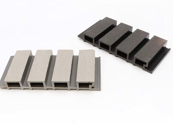 屋外の壁の装飾外部WPCの壁パネル219mmx26mmの壁のクラッディング