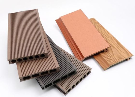 WPCの木製のプラスチック合成のDecking板固体Wpcの屋外の床