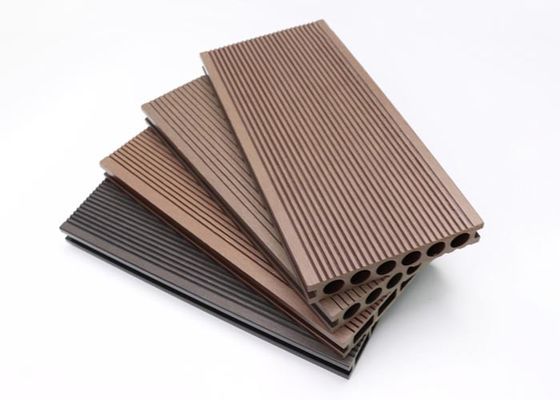 WPCの木製のプラスチック合成のDecking板固体Wpcの屋外の床