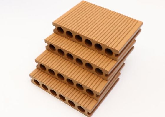 防水WPCの屋外のDecking木プラスチック合成のDeckingのタイル