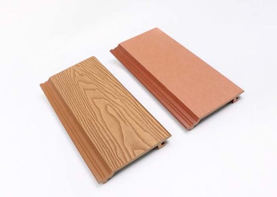 防水プラスチック木合成219x26x2900 WPC外壁のパネルの壁のクラッディング