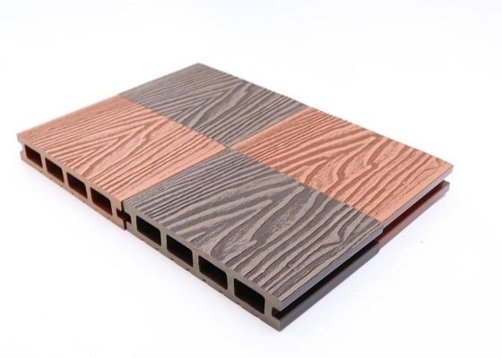 スリップ プラスチックDeckingに床を張る屋外WPCのDecking木を非防水しなさい
