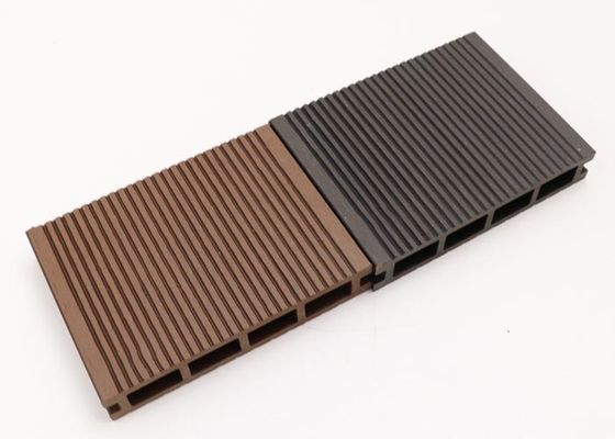屋外の木製の穀物WPCのDecking 3Dは木のプラスチック合成のフロアーリングを浮彫りにした