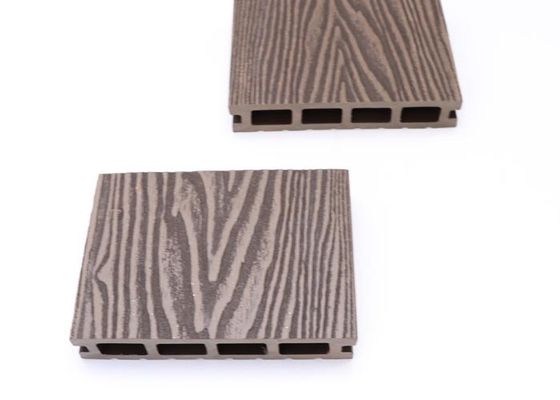140x25mm Coの放出WPCのDeckingは木製のプラスチック合成のフロアーリングをリサイクルした
