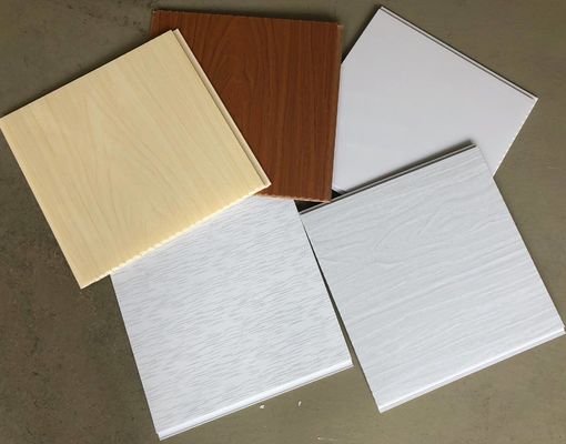 積層ポリ塩化ビニールの天井板純粋で白いポリ塩化ビニールのパネルのマット白いポリ塩化ビニールの天井の壁パネル