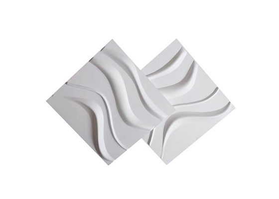 厚さ1mmの装飾的な3d壁パネル ポリ塩化ビニールFlexilble Squreの形