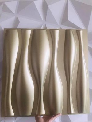 50x50cmの装飾的な3D壁パネルの家の内部のモダンなデザイン100%のポリ塩化ビニール
