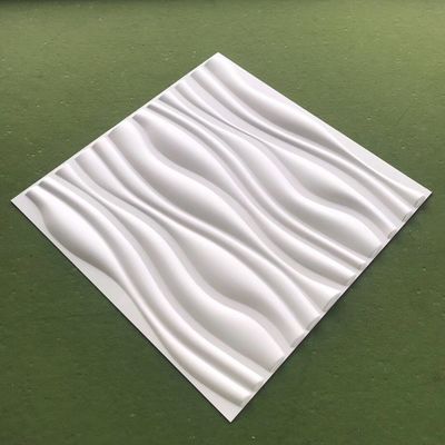 50x50cmの装飾的な3D壁パネルの家の内部のモダンなデザイン100%のポリ塩化ビニール