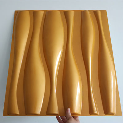 50x50cmの装飾的な3D壁パネルの家の内部のモダンなデザイン100%のポリ塩化ビニール