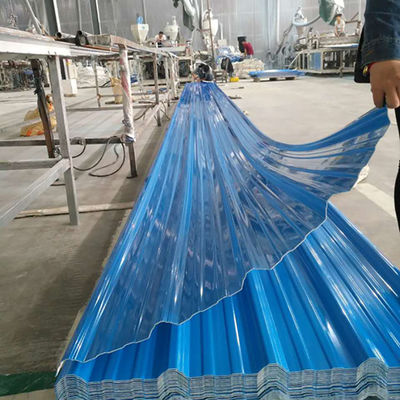 Asaの合成樹脂の屋根瓦波形ポリ塩化ビニールの鉄片UPVCのプラスチック屋根ふきシートを屋根瓦