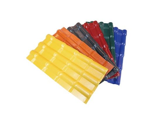 軽量ポリ塩化ビニールの屋根瓦0.8mm - 3.2mmプラスチック屋根を付ける物質的なAsaポリ塩化ビニールの屋根瓦