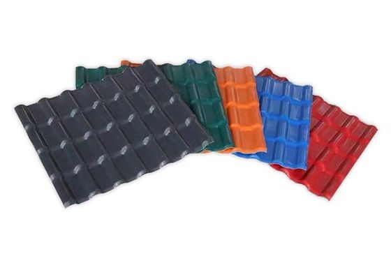 軽量ポリ塩化ビニールの屋根瓦0.8mm - 3.2mmプラスチック屋根を付ける物質的なAsaポリ塩化ビニールの屋根瓦