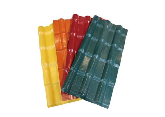 容易なプラスチック樹脂 ポリ塩化ビニールの屋根瓦は工場屋根の装飾のための屋根瓦を取付ける