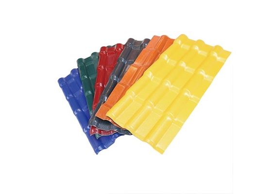 容易なプラスチック樹脂 ポリ塩化ビニールの屋根瓦は工場屋根の装飾のための屋根瓦を取付ける