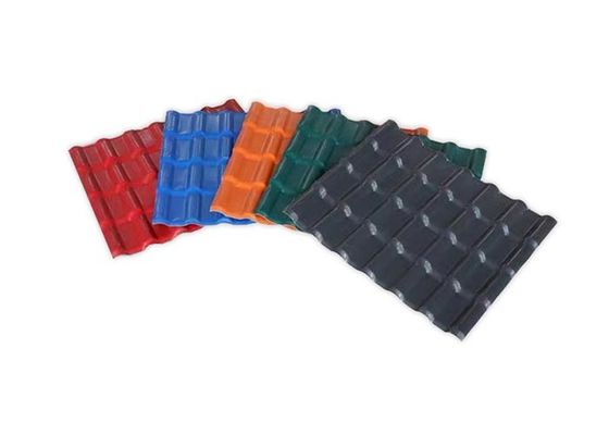 ASA APVC UPVCポリ塩化ビニールの屋根瓦はプラスチック屋根を付けるシートを波形を付けた