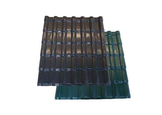ASA APVC UPVCポリ塩化ビニールの屋根瓦はプラスチック屋根を付けるシートを波形を付けた