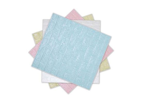 防止自己接着60x70cmのPEの泡の壁紙3Dの泡の壁のステッカーの湿気