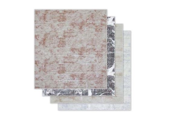 防止自己接着60x70cmのPEの泡の壁紙3Dの泡の壁のステッカーの湿気