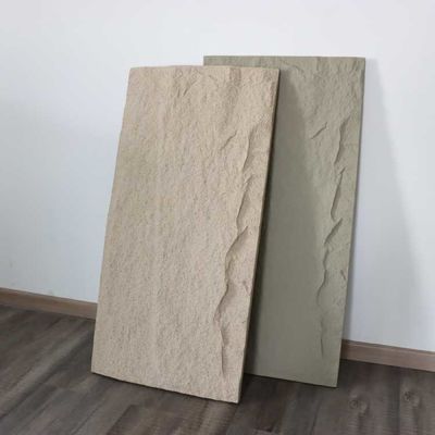 屋内贅沢なPUののどの石塀のパネル防水3D装飾的な100mm