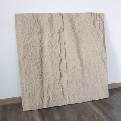 屋内贅沢なPUののどの石塀のパネル防水3D装飾的な100mm