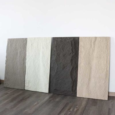 軽量 PU 石パネル壁人工ポリウレタン PU のど石