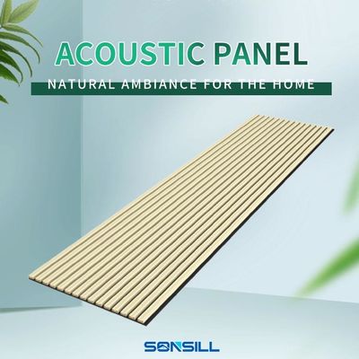 100% ポリエステル + MDF ベニヤ音響ボード正方形の防音