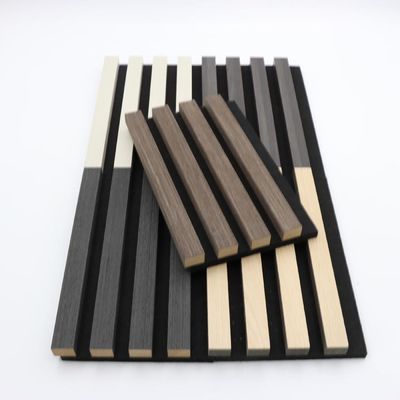 ベニヤ防音の注文の音響壁パネル ボード 100% ポリエステル + MDF