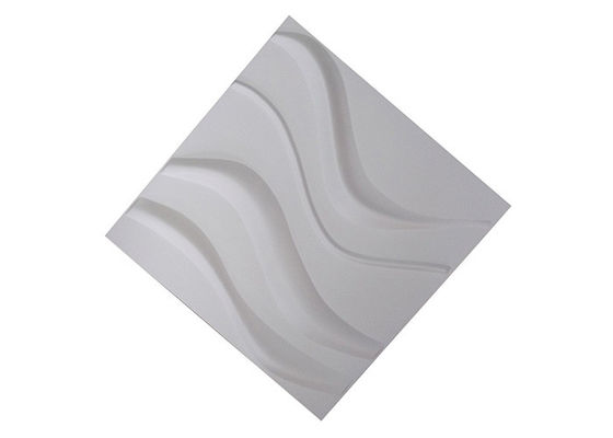 厚さ1mmの装飾的な3d壁パネル ポリ塩化ビニールFlexilble Squreの形
