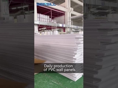 光沢度の高い天井ポリ塩化ビニールのパネルの壁の内部の装飾的な家の浴室の建築材料