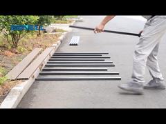 防水木製の床3Dの浮彫りになる質WPCのDeckingの合成のデッキの床